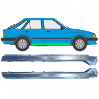 Reparatie dorpel voor Ford Escort 1980-1986 / Links + Rechts / Set 9983