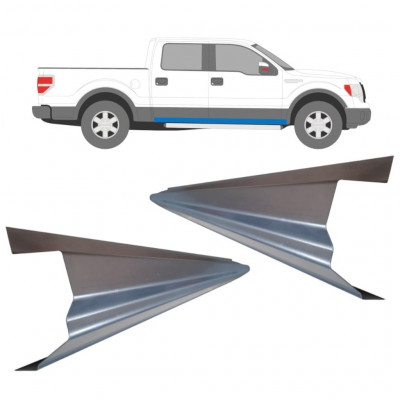 Reparatie dorpel voor Ford F-150 2008-2014 / Links = Rechts (symmetrisch) / Set 11751