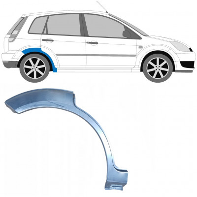 Reparatiepaneel achterspatbord voor Ford Fiesta 2002-2008 / Rechts 8905