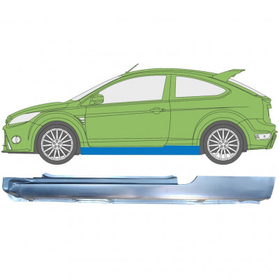 FORD FOCUS 2004-2011 3 DEUR VOL DORPEL REPARATIEPANEEL / LINKS