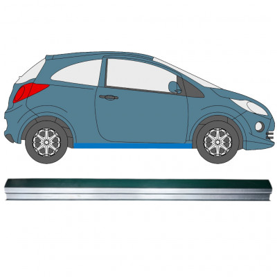 Reparatie dorpel onderste deel voor Ford Ka 2008-2016 / Links = Rechts (symmetrisch) 12944