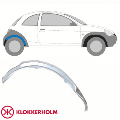 Binnen reparatiepaneel achterste spatbord voor Ford KA 1996-2008 / Rechts 10772