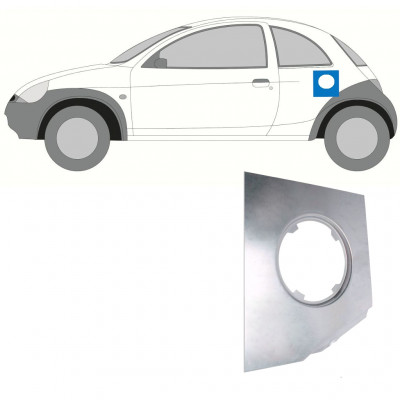 Plaatwerkdeel Benzinedopplaat voor Ford KA 1996-2008 7252