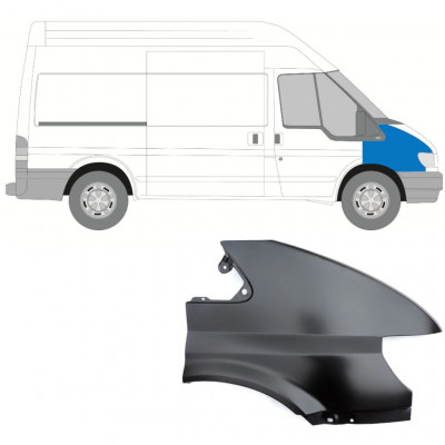 Voorste spatbord voor Ford Transit 2000-2006 / Rechts 7438