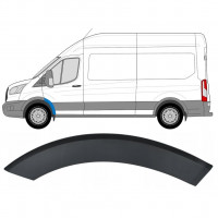 Spatbord sierlijst wielkast voor Ford Transit 2014- / Links 8234