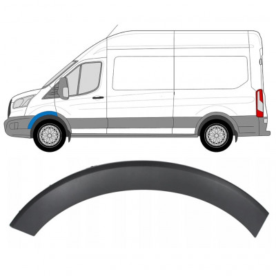 Spatbord sierlijst wielkast voor Ford Transit 2014- / Links 8236