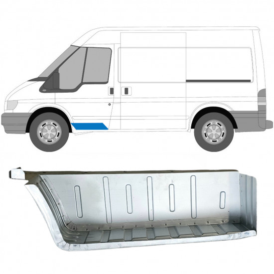 Binnen voorste trap reparatiepaneel  voor Ford Transit 2000-2013 / Links 7152