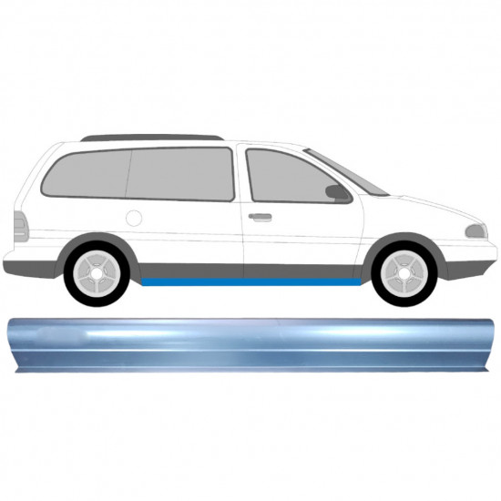 Reparatie dorpel voor Ford Windstar 1995-1999 / Links = Rechts (symmetrisch) 6618