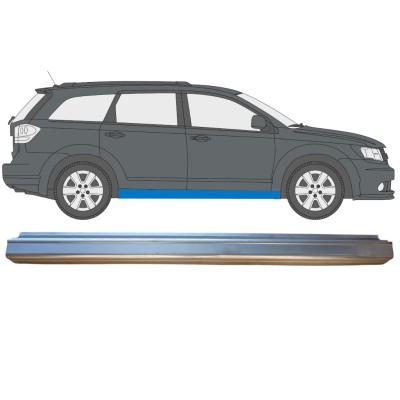 Reparatie dorpel voor Fiat Freemont 2011-2015 / Links = Rechts (symmetrisch) 15005