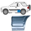 Reparatiepaneel achterspatbord