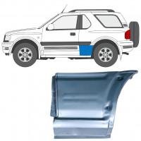 Reparatiepaneel achterspatbord voor Opel Frontera B 1999-2002 / Links 12832