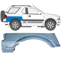 Reparatiepaneel achterste spatbord bovenste deel voor Opel Frontera B 1999-2002 / Rechts 12834