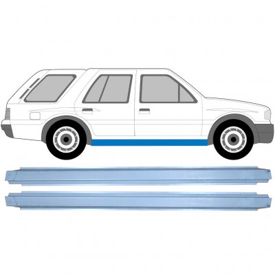 OPEL FRONTERA 1991-1998 DORPEL REPARATIEPANEEL / RECHTS = LINKS / SET