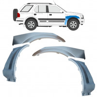 OPEL FRONTERA B 1999-2002 REPARATIEPANEEL VOORVLEUGEL / SET / LINKS + RECHTS