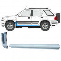 OPEL FRONTERA B 1999-2002 REPARATIEPANEEL VOORVLEUGEL + DORPEL REPARATIEPANEL / SET / LINKS