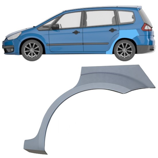 Reparatiepaneel achterspatbord