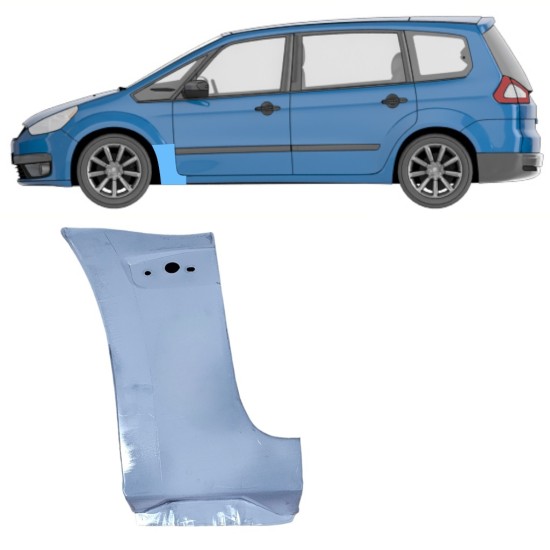 Reparatiepaneel voorspatbord voor Ford Galaxy 2006-2015 / Links 16179