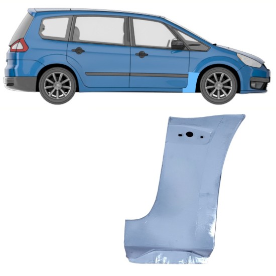 Reparatiepaneel voorspatbord voor Ford Galaxy 2006-2015 / Rechts 16178