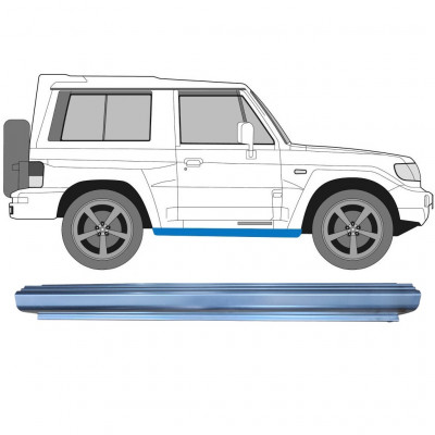 HYUNDAI GALLOPER 1991- 3 DEUR DORPEL REPARATIEPANEEL / RECHTS = LINKS