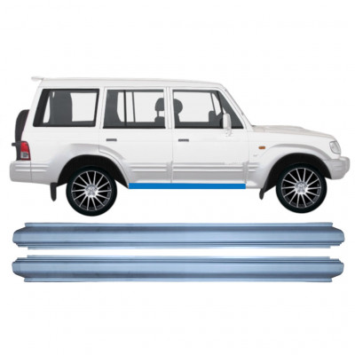 HYUNDAI GALLOPER 1991- 5 DEUR DORPEL REPARATIEPANEL / RECHTS + LINKS / SET