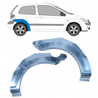 Reparatiepaneel achterspatbord voor Hyundai Getz 2002-2010 / Links + Rechts / Set 10641