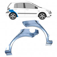 Reparatiepaneel achterspatbord voor Hyundai Getz 2002-2010 / Links + Rechts / Set 10531