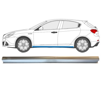 Reparatie dorpel onderste deel voor Alfa Romeo Giulietta 2010-2020 / Links 15003