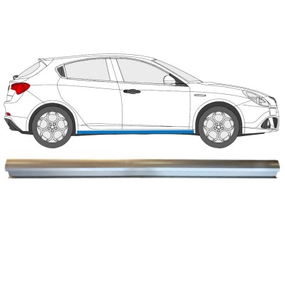 Reparatie dorpel onderste deel voor Alfa Romeo Giulietta 2010-2020 / Rechts 15002