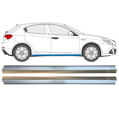 Reparatie dorpel onderste deel voor Alfa Romeo Giulietta 2010-2020 / Links + Rechts / Set 15004