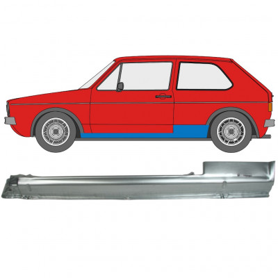 VW GOLF 1 1974- 3 DEUR DORPEL REPARATIEPANEEL / LINKS