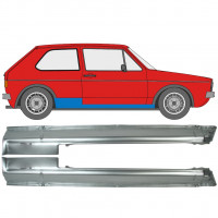 Reparatie dorpel voor VW Golf 1 1974- / Links + Rechts / Set 9859