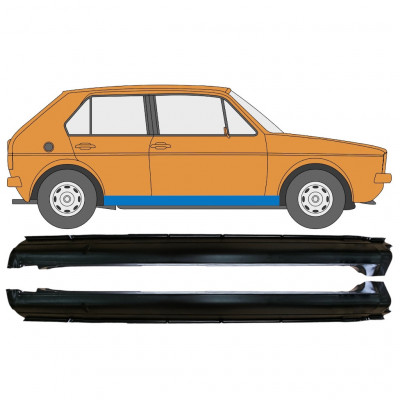 VW GOLF 1 1974- 5 DEUR DORPEL REPARATIEPANEEL / SET
