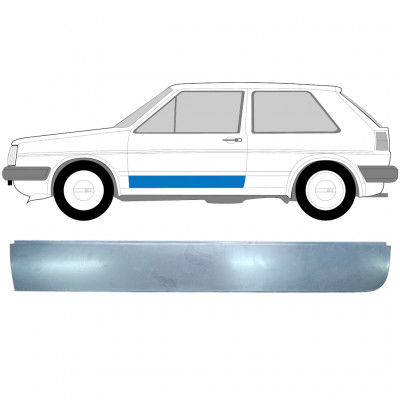 VW GOLF 2 1982- VOOR DEUR REPARATIE PANEEL / LINKS