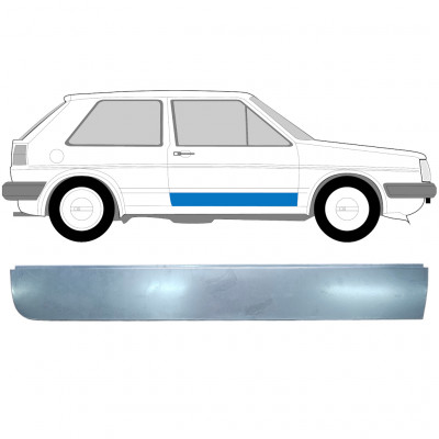 VW GOLF 2 1982- VOOR DEUR REPARATIE PANEEL / RECHTS