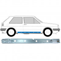 Binnenste reparatie dorpel voor VW Golf 2 1982-1992 / Rechts 11025