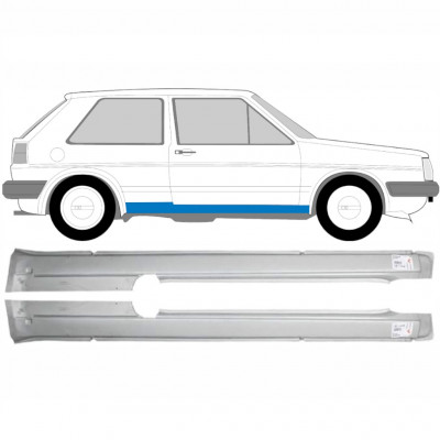 VW GOLF 2 1982- 3 DEUR DORPEL REPARATIEPANEEL / SET