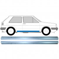 Reparatie dorpel voor VW Golf 2 1982-1992 / Links = Rechts (symmetrisch) / Set 11286