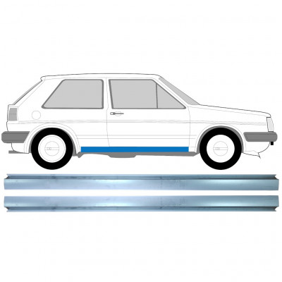 VW GOLF 2 1982-1992 DORPEL REPARATIEPANEL / RECHTS = LINKS / SET