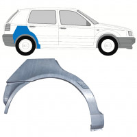 Reparatiepaneel achterspatbord voor VW Golf 3 1991-  / Rechts 12007