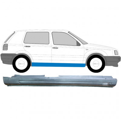 VW GOLF 3 1991- 5 DEUR DORPEL REPARATIEPANEEL / RECHTS