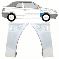 Reparatiepaneel voorspatbord voor VW Golf 3 1993-1998 / Links + Rechts / CABRIO / Set 10199