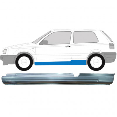 VW GOLF 3 1991- 3 DEUR DORPEL REPARATIEPANEEL / LINKS