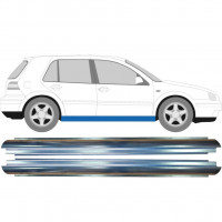 Reparatie dorpel voor VW Golf 4 1997- / Links = Rechts (symmetrisch) / Set 10546