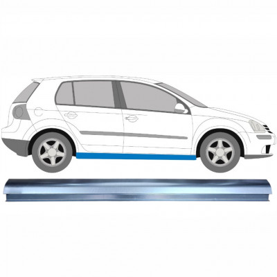 VOLKSWAGEN GOLF 5 2003-2009 DORPEL REPARATIEPANEL / RECHTS = LINKS