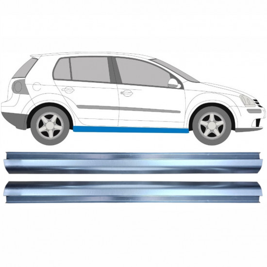 VOLKSWAGEN GOLF 5 2003-2009 DORPEL REPARATIEPANEL / RECHTS + LINKS / SET