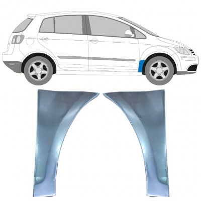 Reparatiepaneel voorspatbord voor VW Golf Plus 2005-2013 / Links + Rechts / Set 9922