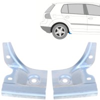 Reparatiepaneel uiteinde dorpel voor Volkswagen Golf 5 2003-2009 / Links + Rechts / Set 16114