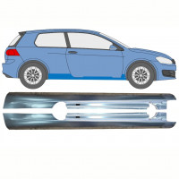 Reparatie dorpel voor VW Golf 6 2008- / Links + Rechts / Set 10341