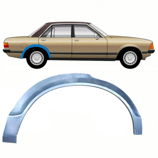 Reparatiepaneel achterspatbord voor Ford Granada 1977-1985 / Rechts 8776