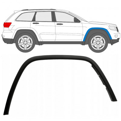 Spatbord sierlijst wielkast voor Jeep Grand Cherokee 2010-2021 / Rechts 12948